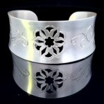 Silver Cuff Bracelet by Melissa Muir